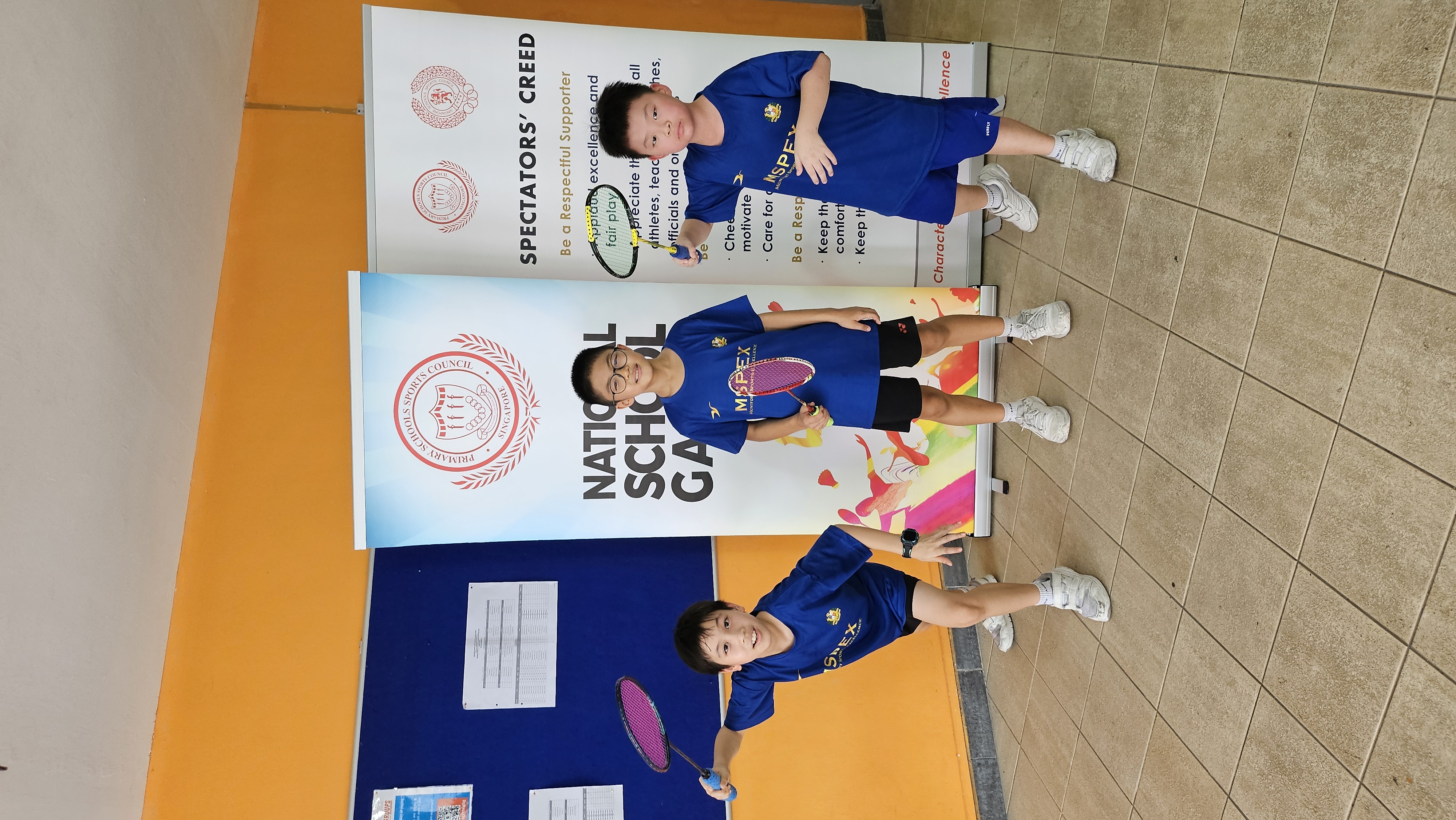 NSG Junior Division Singles
